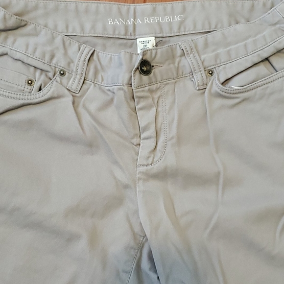 Banana Republic Gray Skinny Jeans Petite 2 - Picture 4 of 7